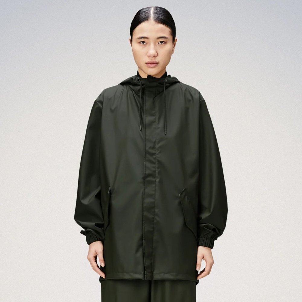 NEW RAINS Women's Fishtail Jacket Green